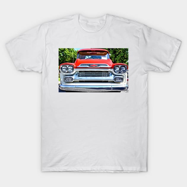 Chevy Apache Truck T-Shirt by Scubagirlamy